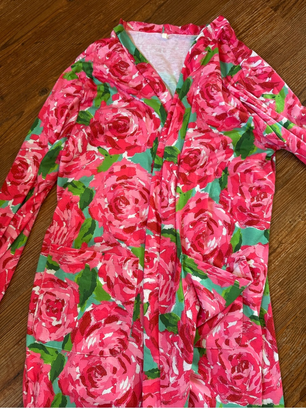 Lilly Pulitzer style (not LP) Rose Cardigan XXL